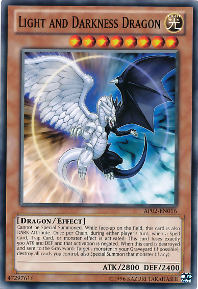Light and Darkness Dragon [AP02-EN016] Common | Card Merchant Takapuna