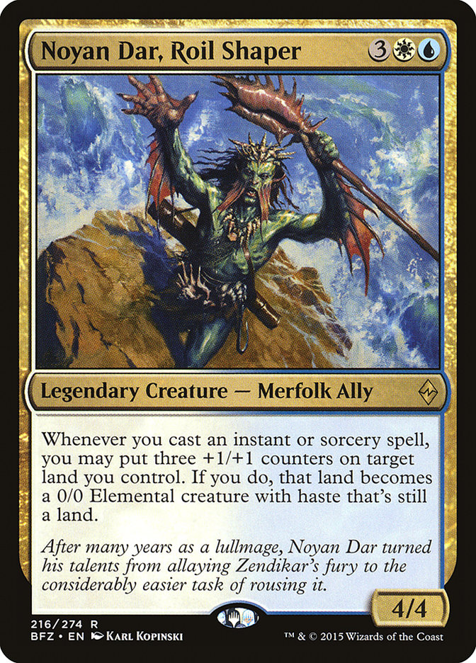 Noyan Dar, Roil Shaper [Battle for Zendikar] | Card Merchant Takapuna