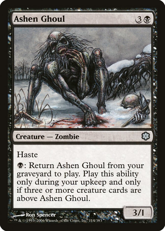 Ashen Ghoul [Coldsnap Theme Decks] | Card Merchant Takapuna
