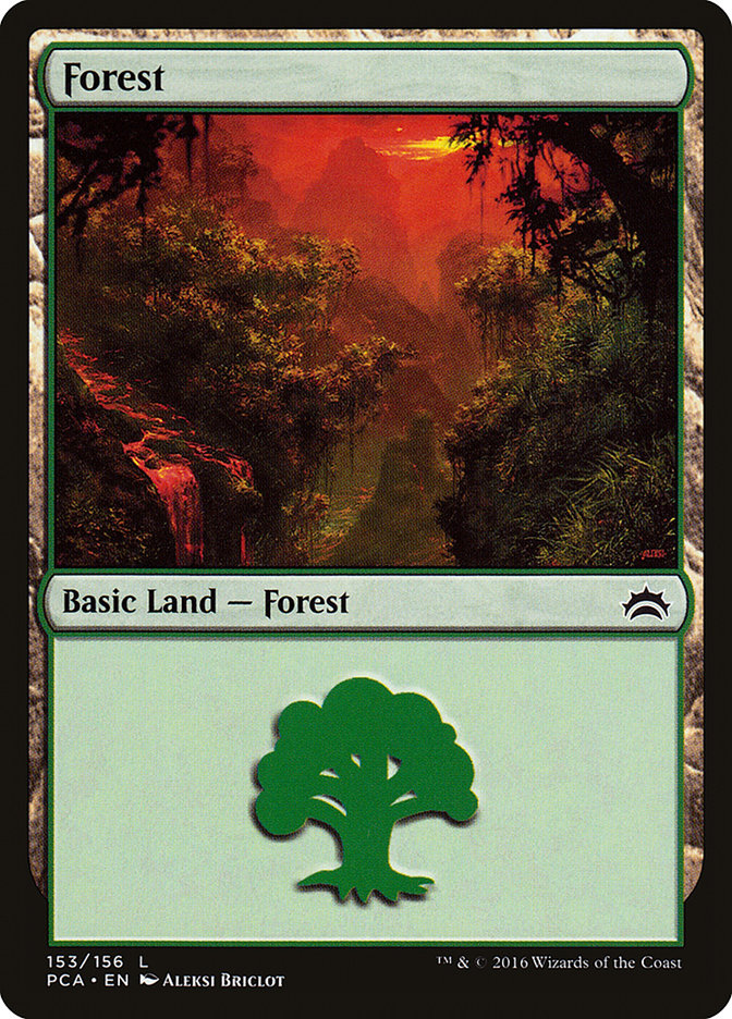 Forest (153) [Planechase Anthology] | Card Merchant Takapuna