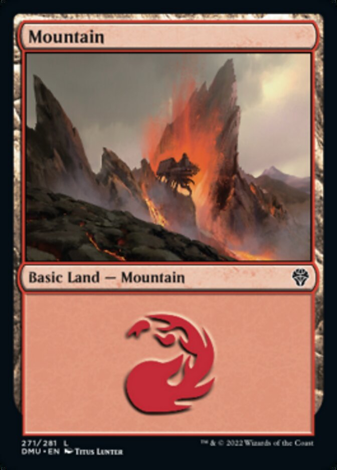 Mountain (271) [Dominaria United] | Card Merchant Takapuna