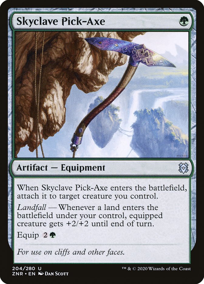 Skyclave Pick-Axe [Zendikar Rising] | Card Merchant Takapuna