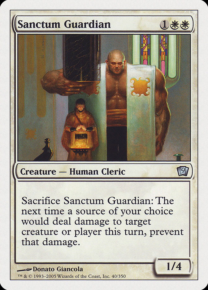 Sanctum Guardian [Ninth Edition] | Card Merchant Takapuna