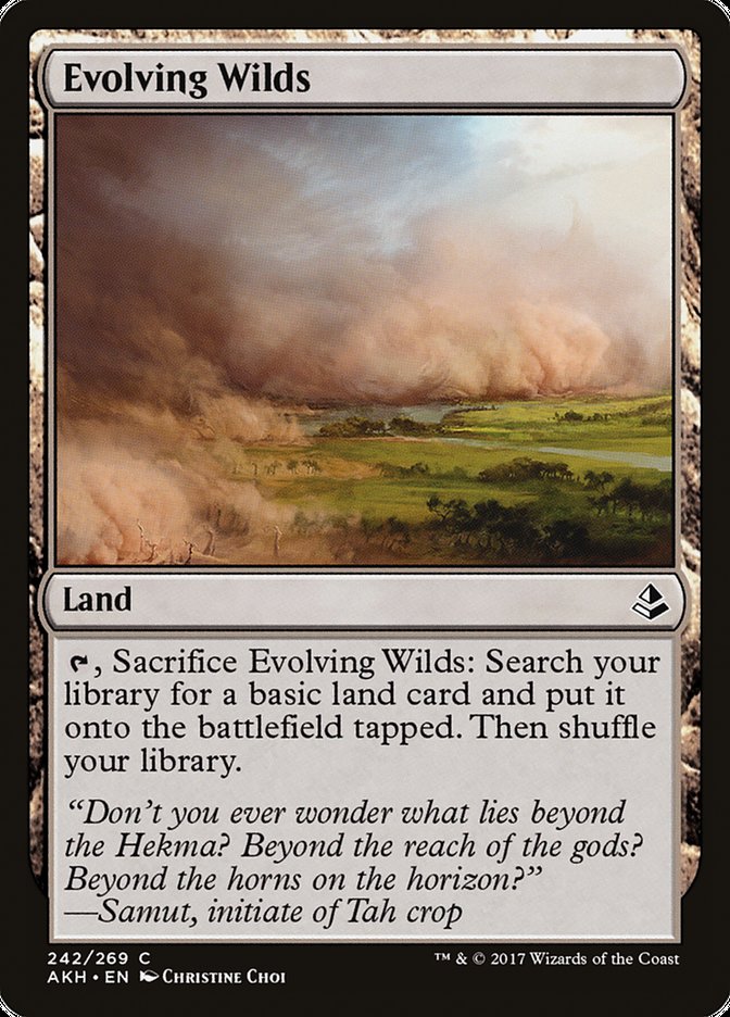 Evolving Wilds [Amonkhet] | Card Merchant Takapuna