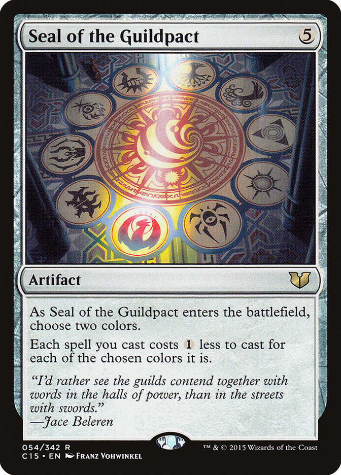 Seal of the Guildpact [Commander 2015] | Card Merchant Takapuna