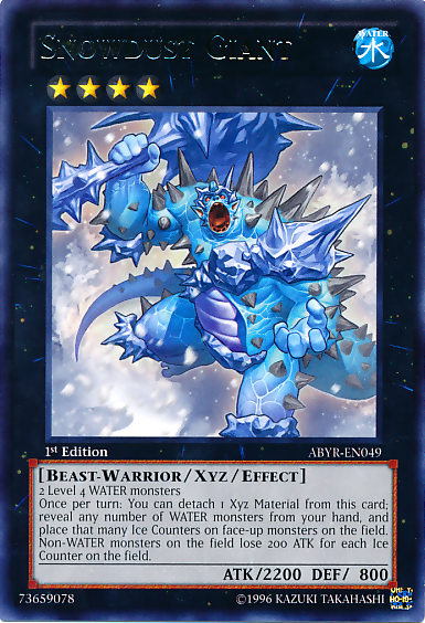 Snowdust Giant [ABYR-EN049] Rare | Card Merchant Takapuna