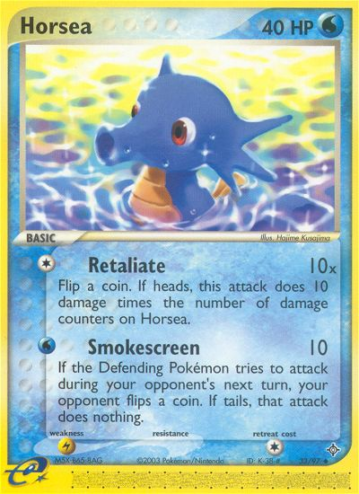 Horsea (33/97) [EX: Dragon] | Card Merchant Takapuna