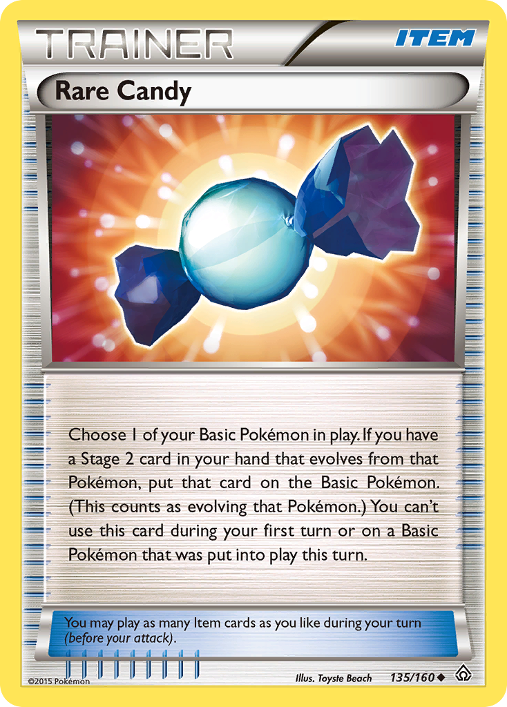 Rare Candy (135/160) [XY: Primal Clash] | Card Merchant Takapuna