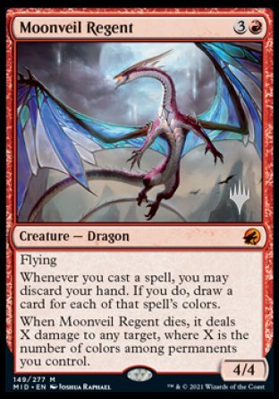 Moonveil Regent (Promo Pack) [Innistrad: Midnight Hunt Promos] | Card Merchant Takapuna