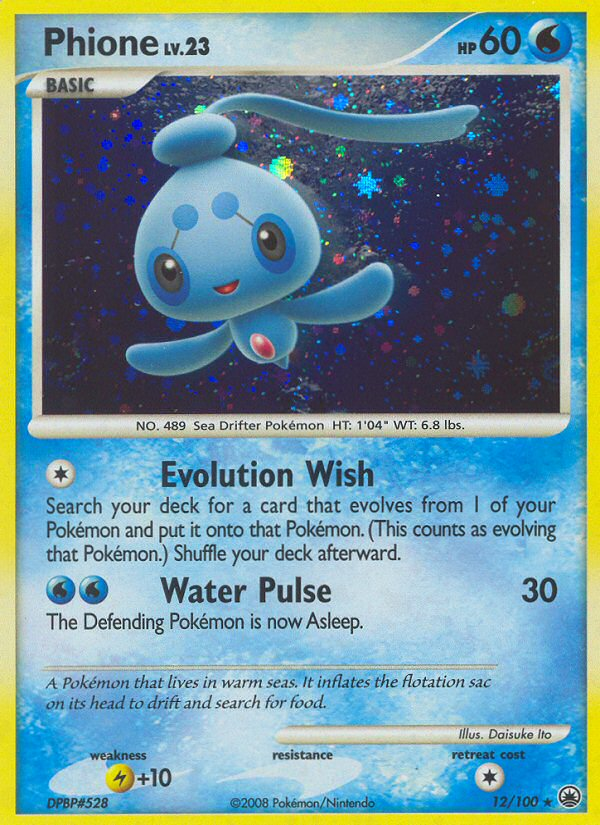 Phione (12/100) [Diamond & Pearl: Majestic Dawn] | Card Merchant Takapuna
