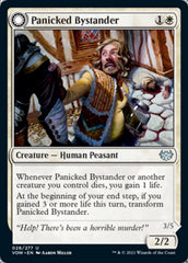 Panicked Bystander // Cackling Culprit [Innistrad: Crimson Vow] | Card Merchant Takapuna