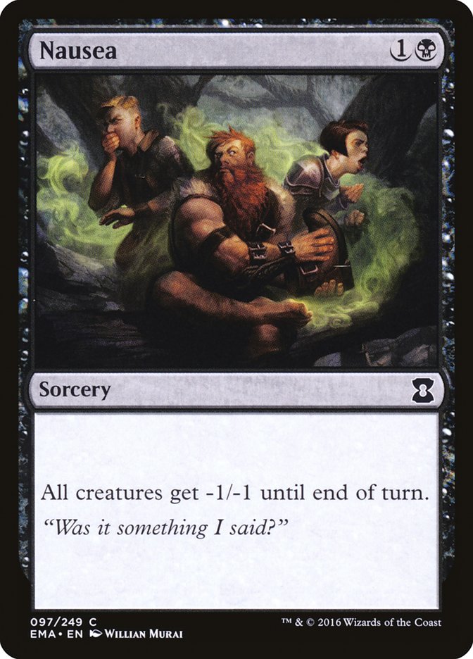 Nausea [Eternal Masters] | Card Merchant Takapuna