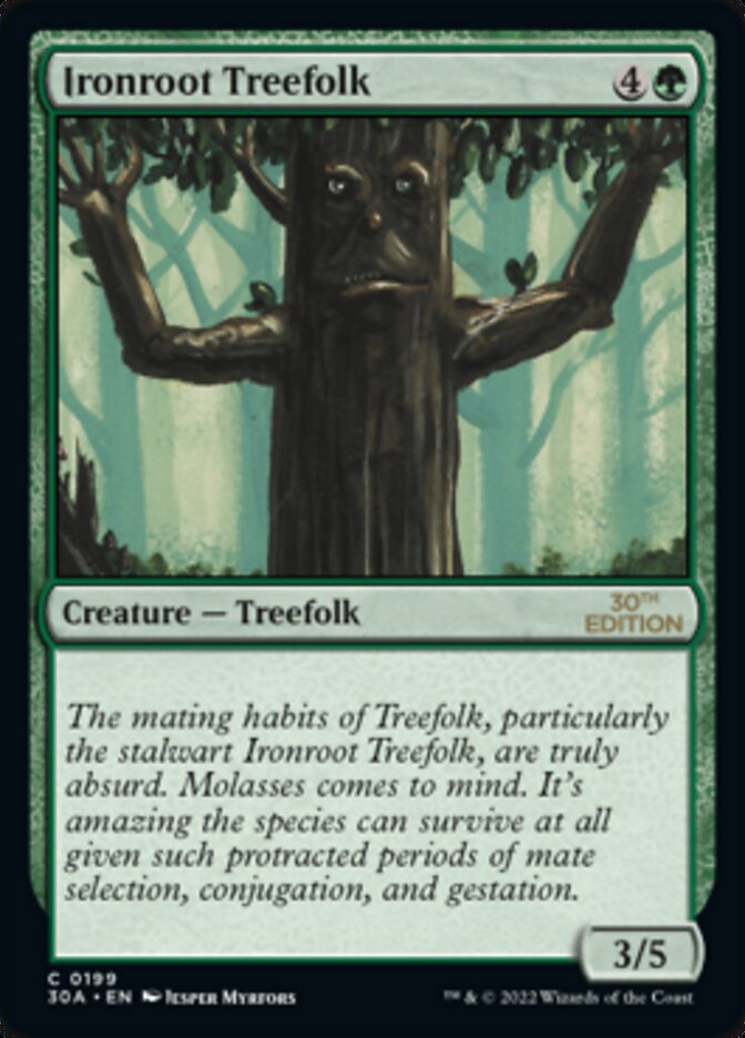 Ironroot Treefolk [30th Anniversary Edition] | Card Merchant Takapuna