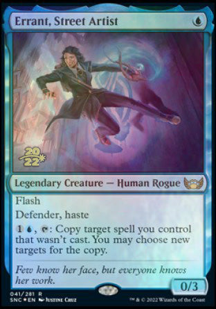 Errant, Street Artist [Streets of New Capenna Prerelease Promos] | Card Merchant Takapuna