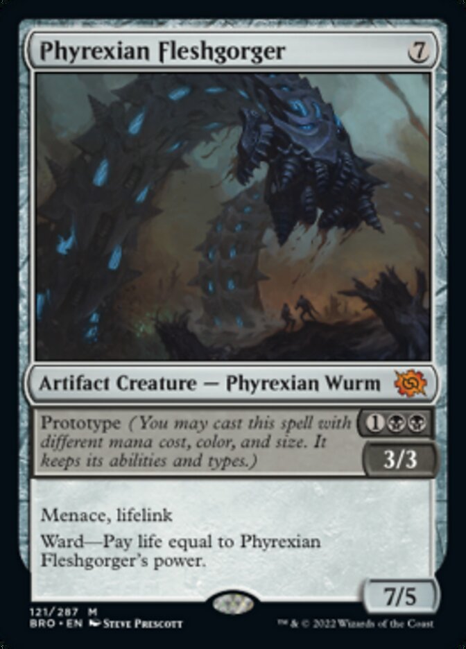 Phyrexian Fleshgorger [The Brothers' War] | Card Merchant Takapuna