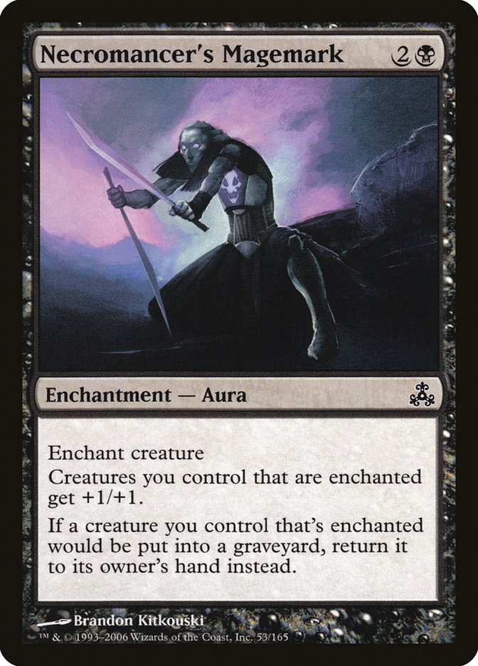 Necromancer's Magemark [Guildpact] | Card Merchant Takapuna