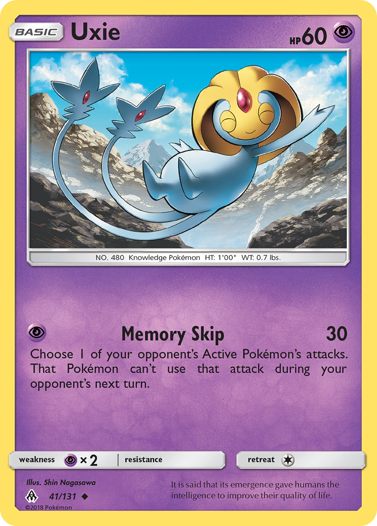 Uxie (41/131) [Sun & Moon: Forbidden Light] | Card Merchant Takapuna