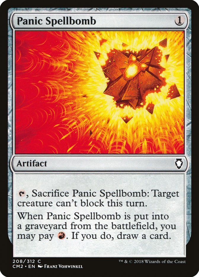 Panic Spellbomb [Commander Anthology Volume II] | Card Merchant Takapuna