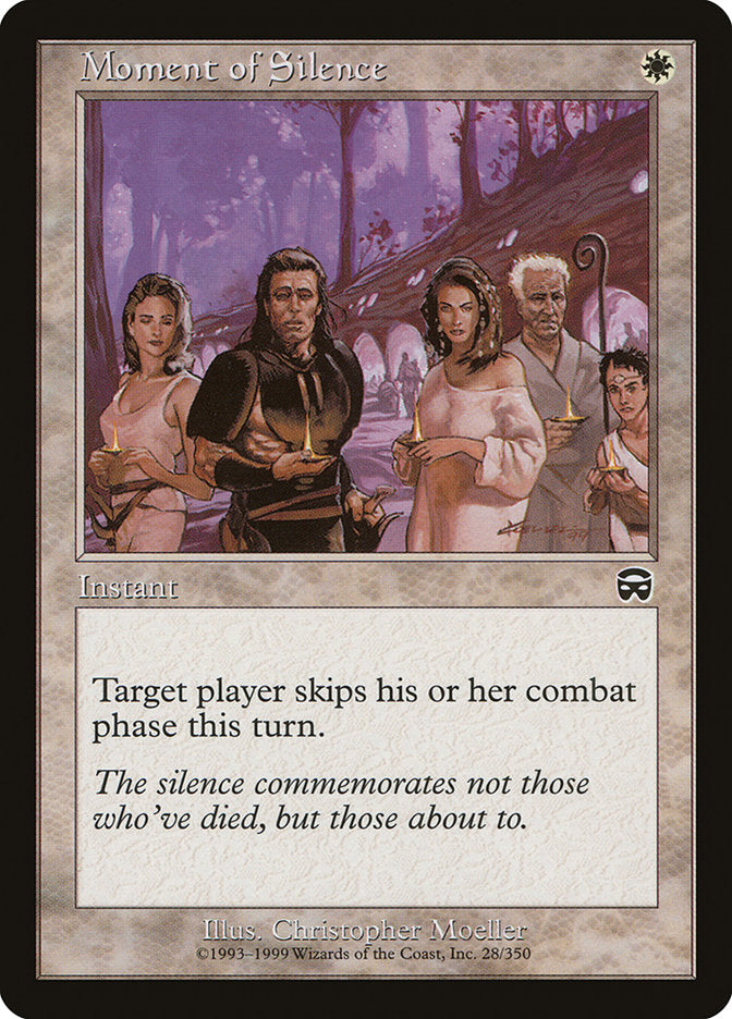 Moment of Silence [Mercadian Masques] | Card Merchant Takapuna