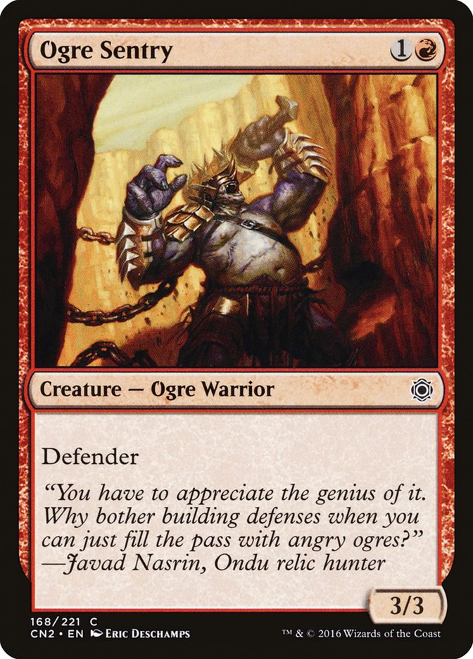 Ogre Sentry [Conspiracy: Take the Crown] | Card Merchant Takapuna