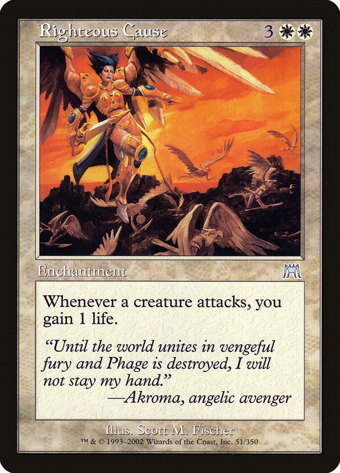 Righteous Cause [Onslaught] | Card Merchant Takapuna