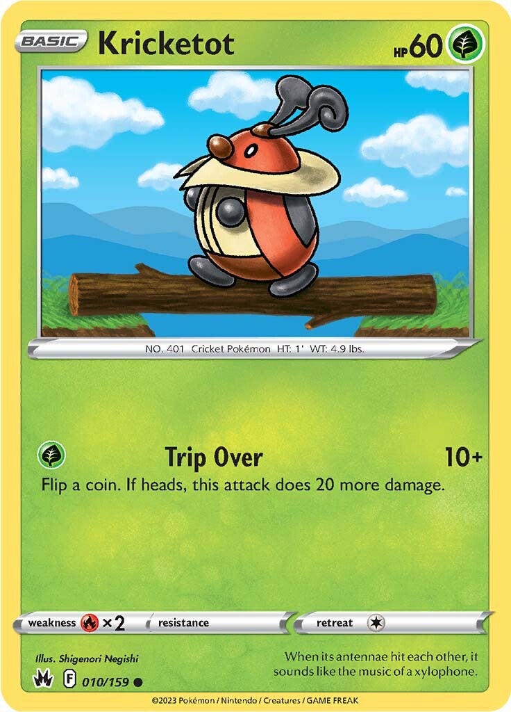 Kricketot (010/159) [Sword & Shield: Crown Zenith] | Card Merchant Takapuna