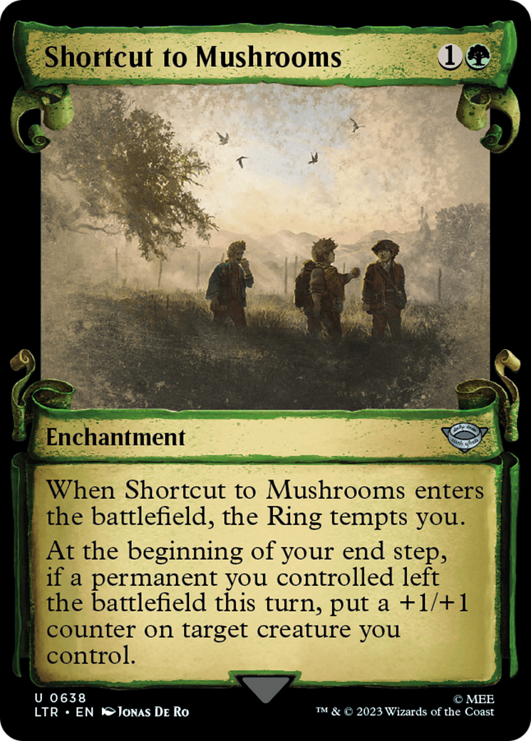 Shortcut to Mushrooms [The Lord of the Rings: Tales of Middle-Earth Showcase Scrolls] | Card Merchant Takapuna