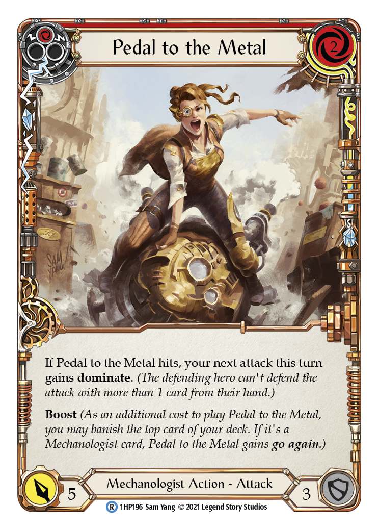 Pedal to the Metal (Red) [1HP196] (History Pack 1) | Card Merchant Takapuna