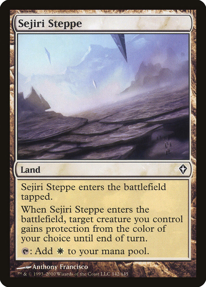 Sejiri Steppe [Worldwake] | Card Merchant Takapuna