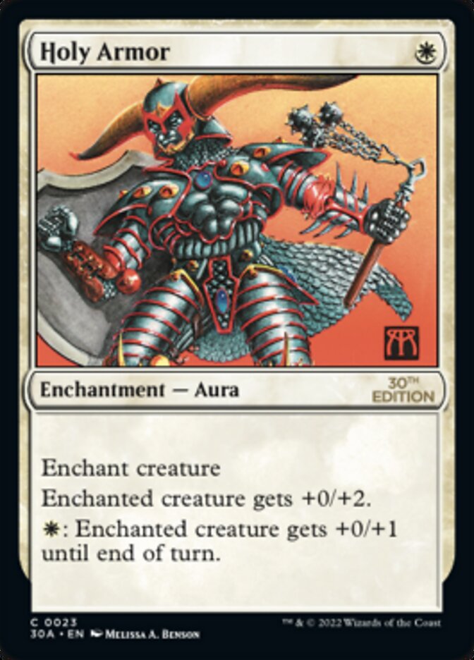 Holy Armor [30th Anniversary Edition] | Card Merchant Takapuna