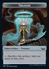 Treasure (014) // Angel Double-Sided Token [Streets of New Capenna Tokens] | Card Merchant Takapuna