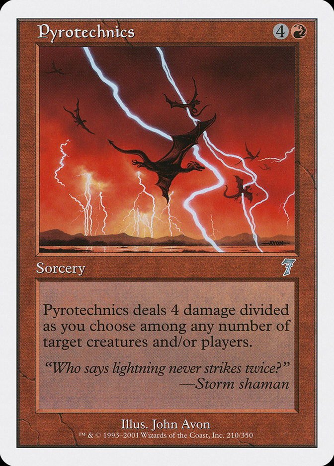 Pyrotechnics [Seventh Edition] | Card Merchant Takapuna