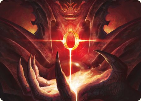 Sol Ring Art Card [The Lord of the Rings: Tales of Middle-earth Art Series] | Card Merchant Takapuna