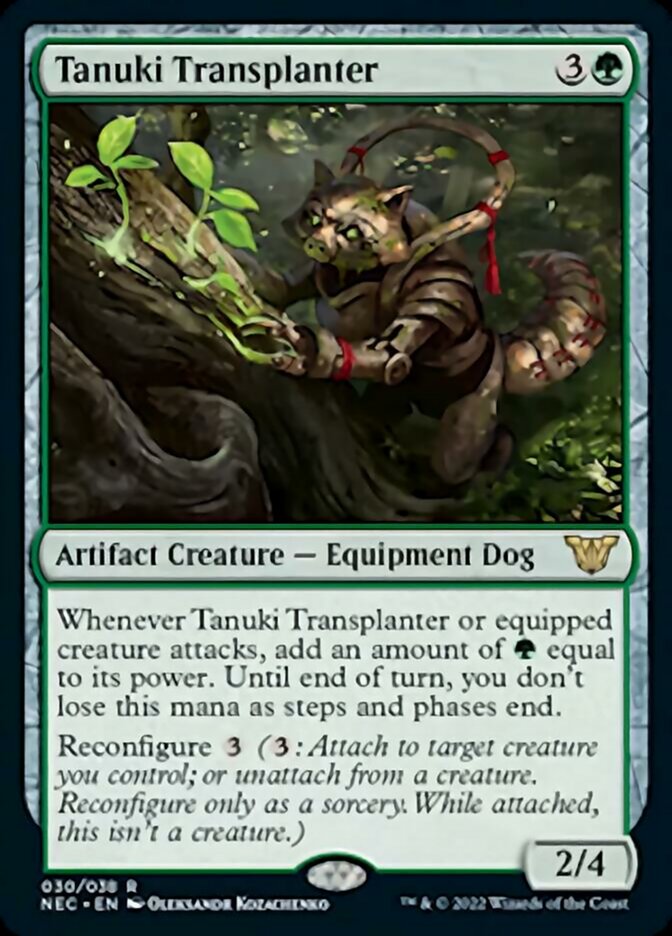 Tanuki Transplanter [Kamigawa: Neon Dynasty Commander] | Card Merchant Takapuna