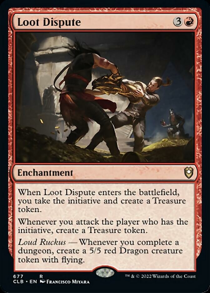 Loot Dispute [Commander Legends: Battle for Baldur's Gate] | Card Merchant Takapuna