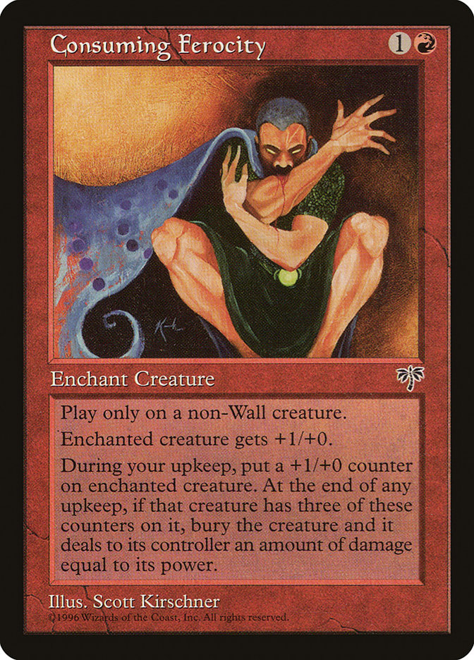 Consuming Ferocity [Mirage] | Card Merchant Takapuna