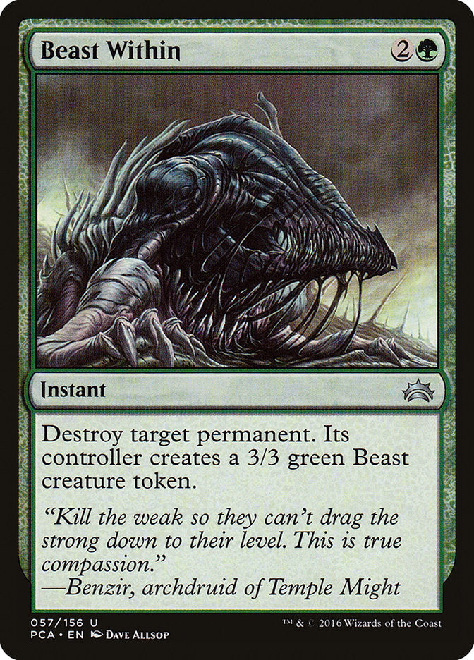 Beast Within [Planechase Anthology] | Card Merchant Takapuna