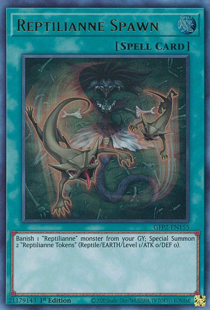 Reptilianne Spawn [GFP2-EN155] Ultra Rare | Card Merchant Takapuna