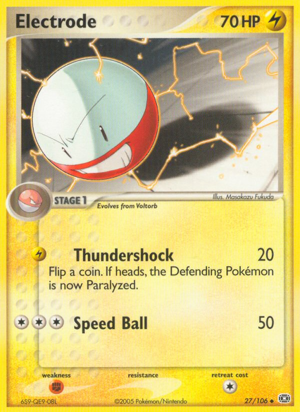 Electrode (27/106) [EX: Emerald] | Card Merchant Takapuna