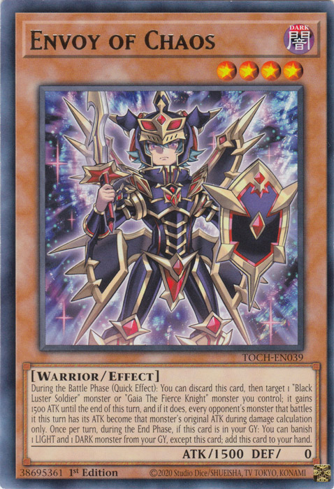 Envoy of Chaos [TOCH-EN039] Rare | Card Merchant Takapuna