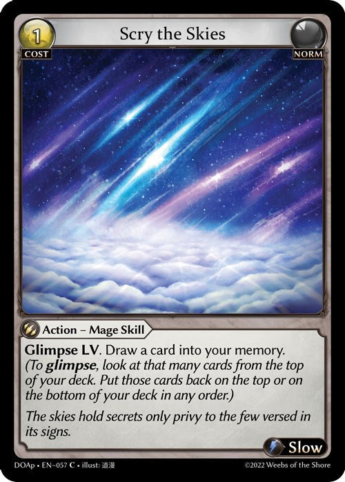 Scry the Skies (057) [Dawn of Ashes: Prelude] | Card Merchant Takapuna