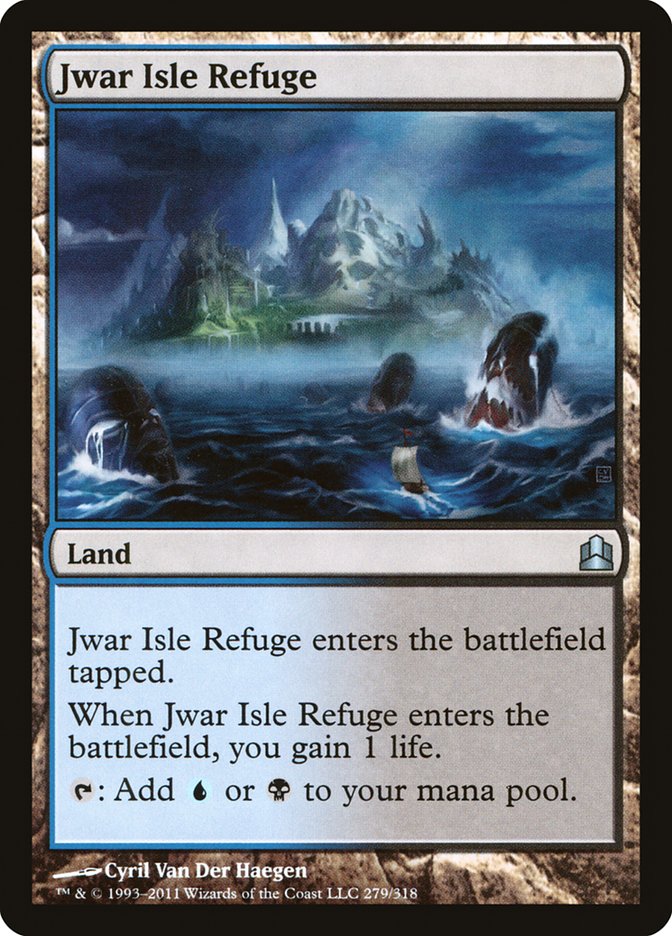 Jwar Isle Refuge [Commander 2011] | Card Merchant Takapuna