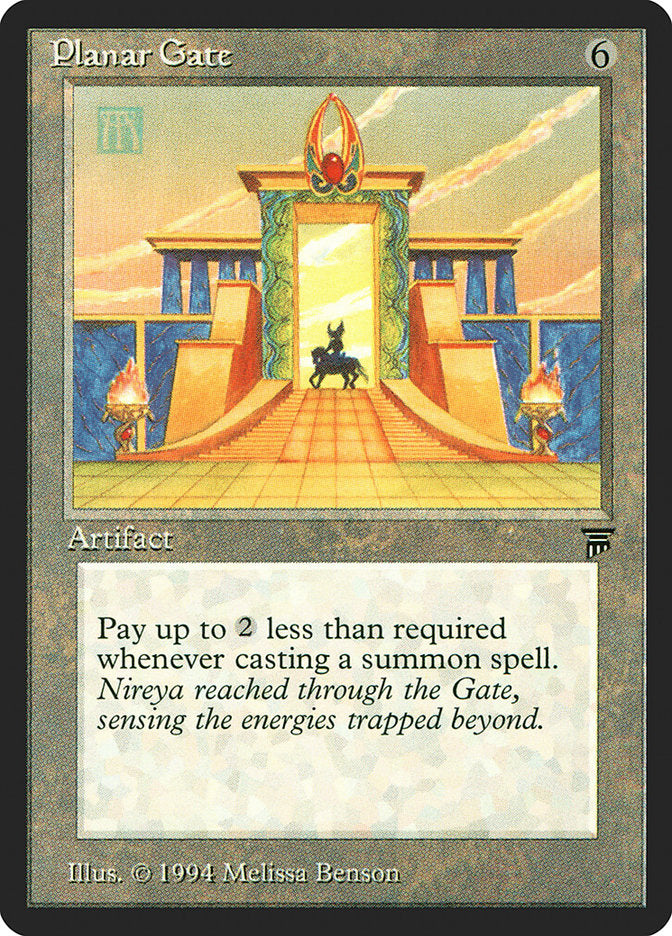 Planar Gate [Legends] | Card Merchant Takapuna