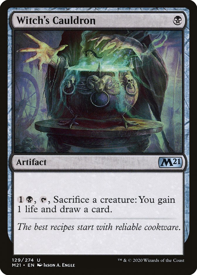 Witch's Cauldron [Core Set 2021] | Card Merchant Takapuna