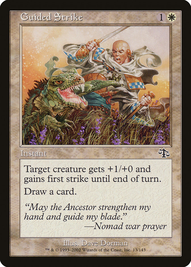 Guided Strike [Judgment] | Card Merchant Takapuna