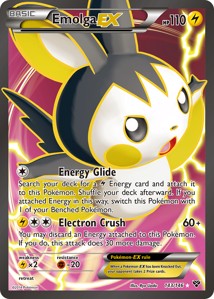 Emolga EX (143/146) [XY: Base Set] | Card Merchant Takapuna