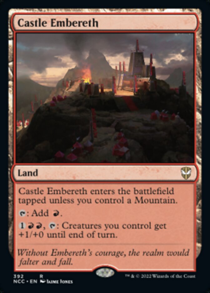 Castle Embereth [Streets of New Capenna Commander] | Card Merchant Takapuna