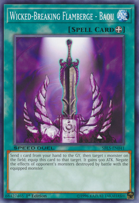 Wicked-Breaking Flamberge - Baou [SBLS-EN041] Common | Card Merchant Takapuna