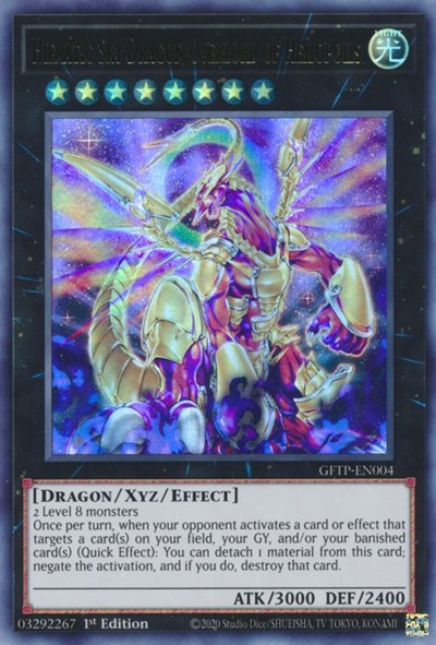 Hieratic Sky Dragon Overlord of Heliopolis [GFTP-EN004] Ultra Rare | Card Merchant Takapuna