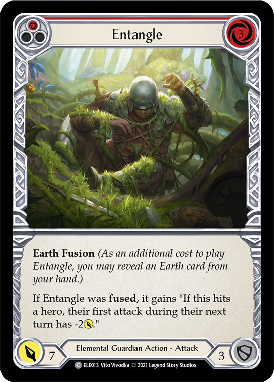 Entangle (Red) [ELE013] (Tales of Aria)  1st Edition Rainbow Foil | Card Merchant Takapuna